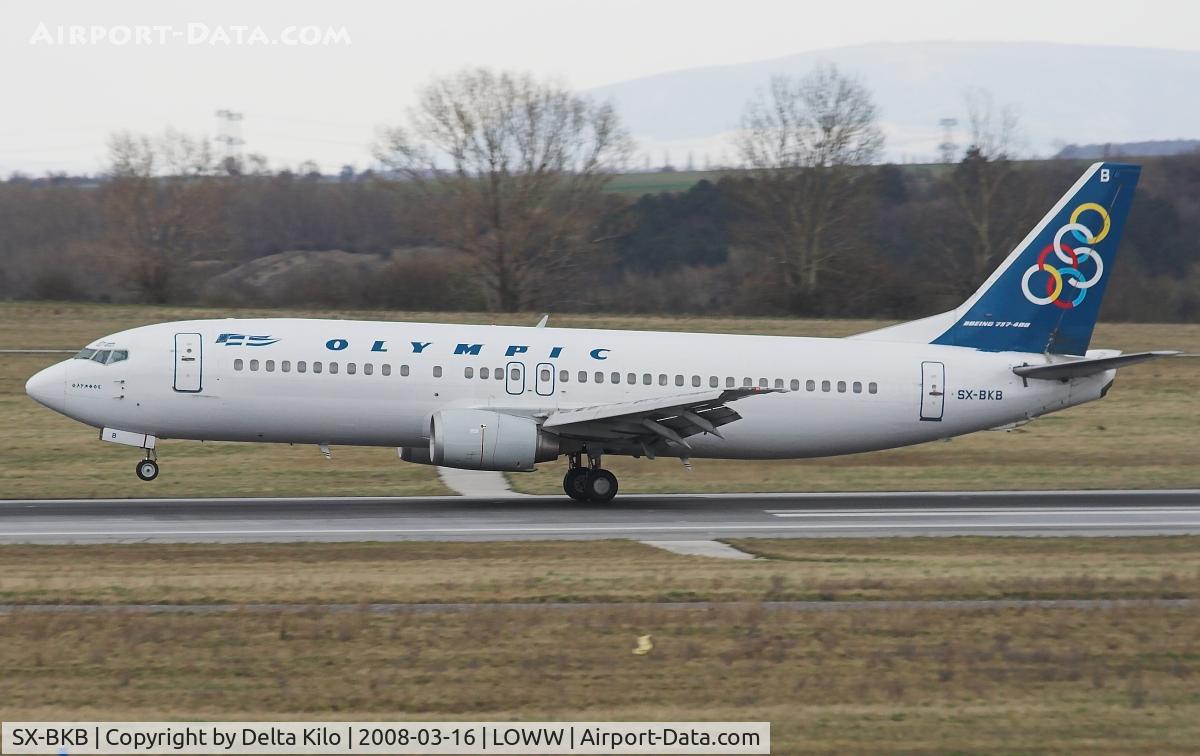 SX-BKB, 1991 Boeing 737-484 C/N 25314/2124, OLYMPIC AIRWAYS B737