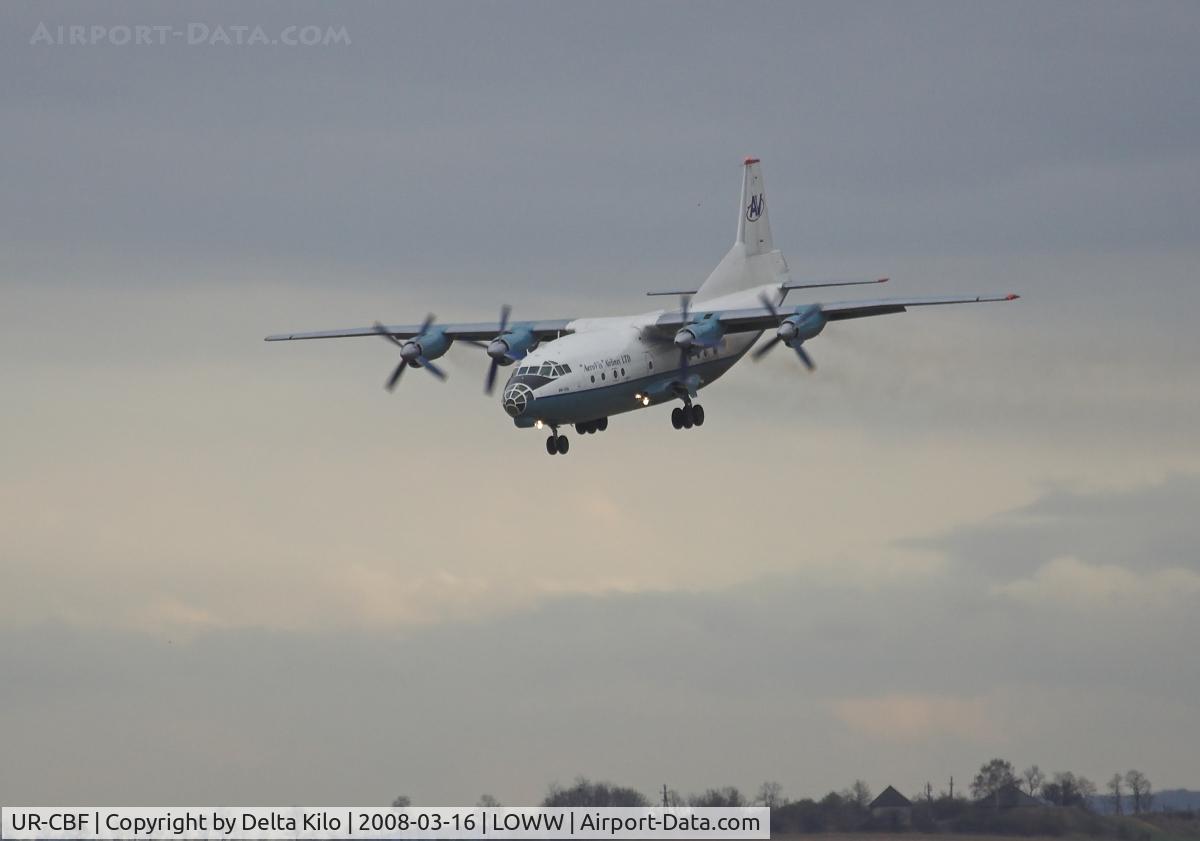UR-CBF, Antonov An-12A C/N 2340507, Aerovis Antonov 12