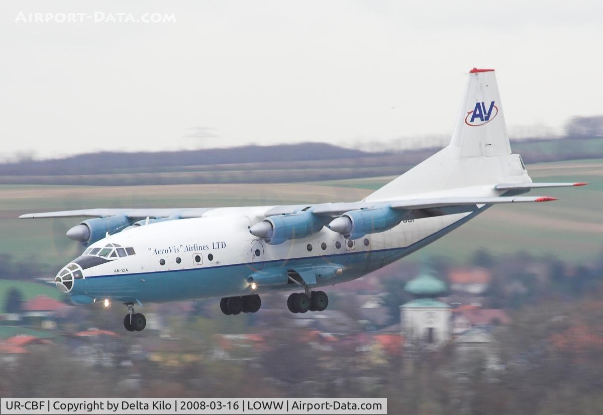 UR-CBF, Antonov An-12A C/N 2340507, Aerovis Antonov 12