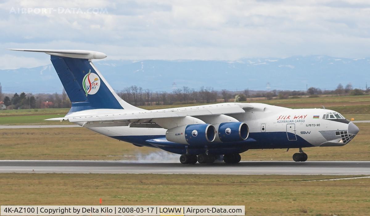 4K-AZ100, Ilyushin Il-76TD-90VD C/N 2073421708, Azerbaijan Cargo Silk Way IL-76D-90