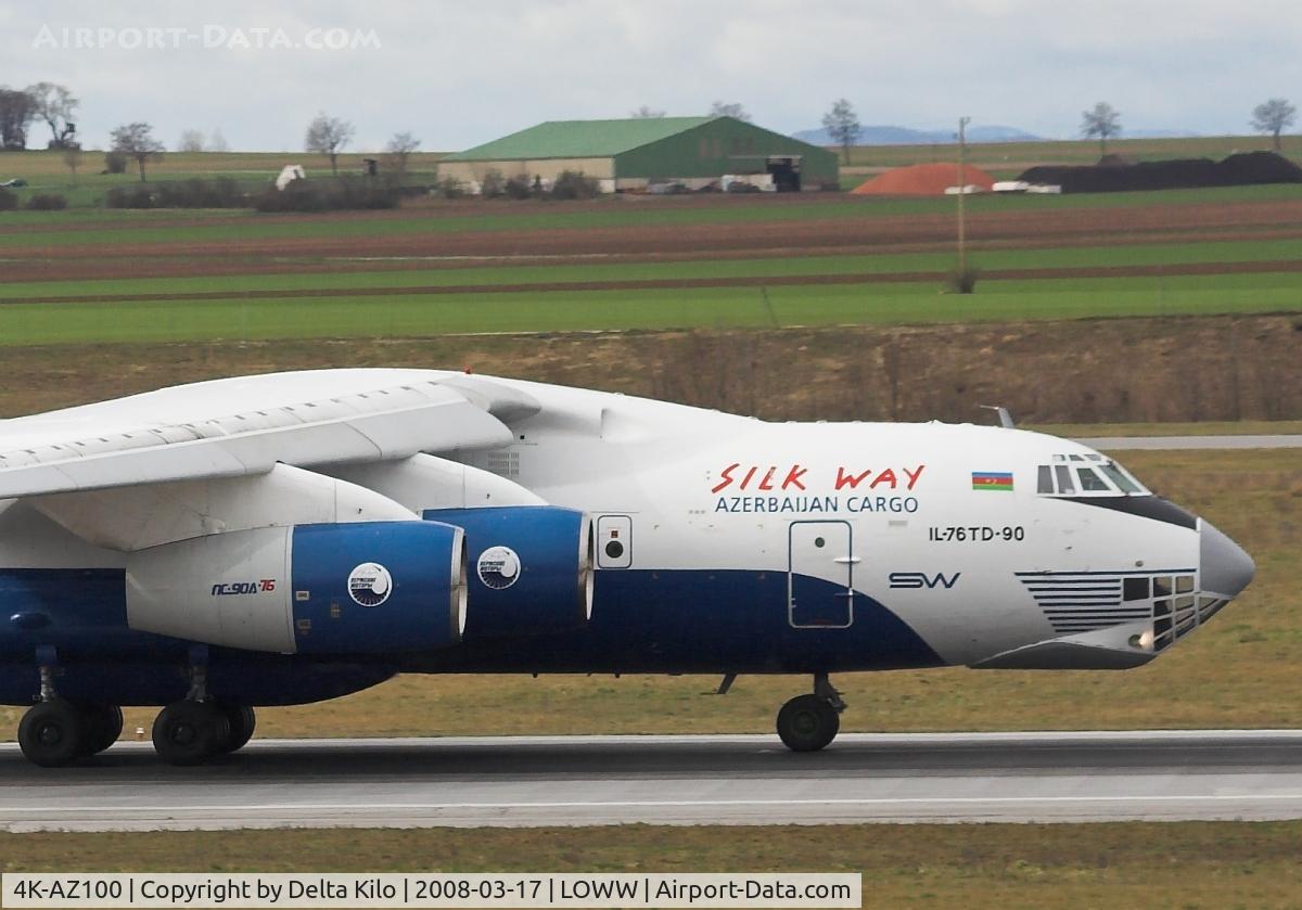 4K-AZ100, Ilyushin Il-76TD-90VD C/N 2073421708, Azerbaijan Cargo Silk Way IL-76D-90