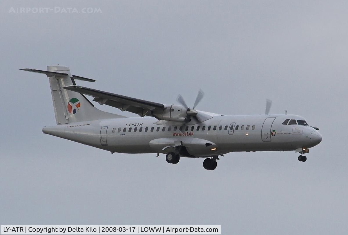 LY-ATR, 1990 ATR 72-201 C/N 162, Danish Air Transport  ATR72