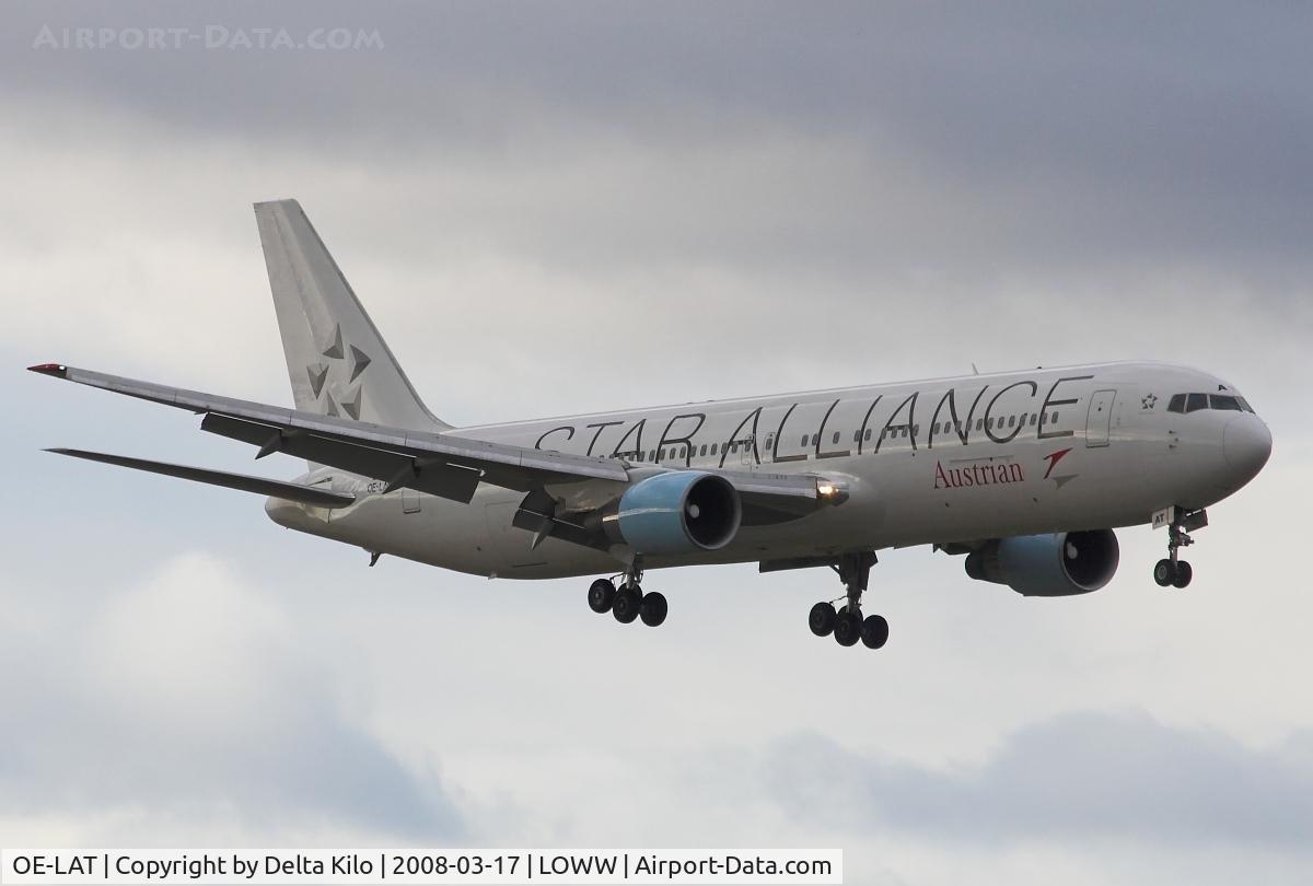 OE-LAT, 1991 Boeing 767-31A C/N 25273, AUSTRIAN named Enzo Ferrari