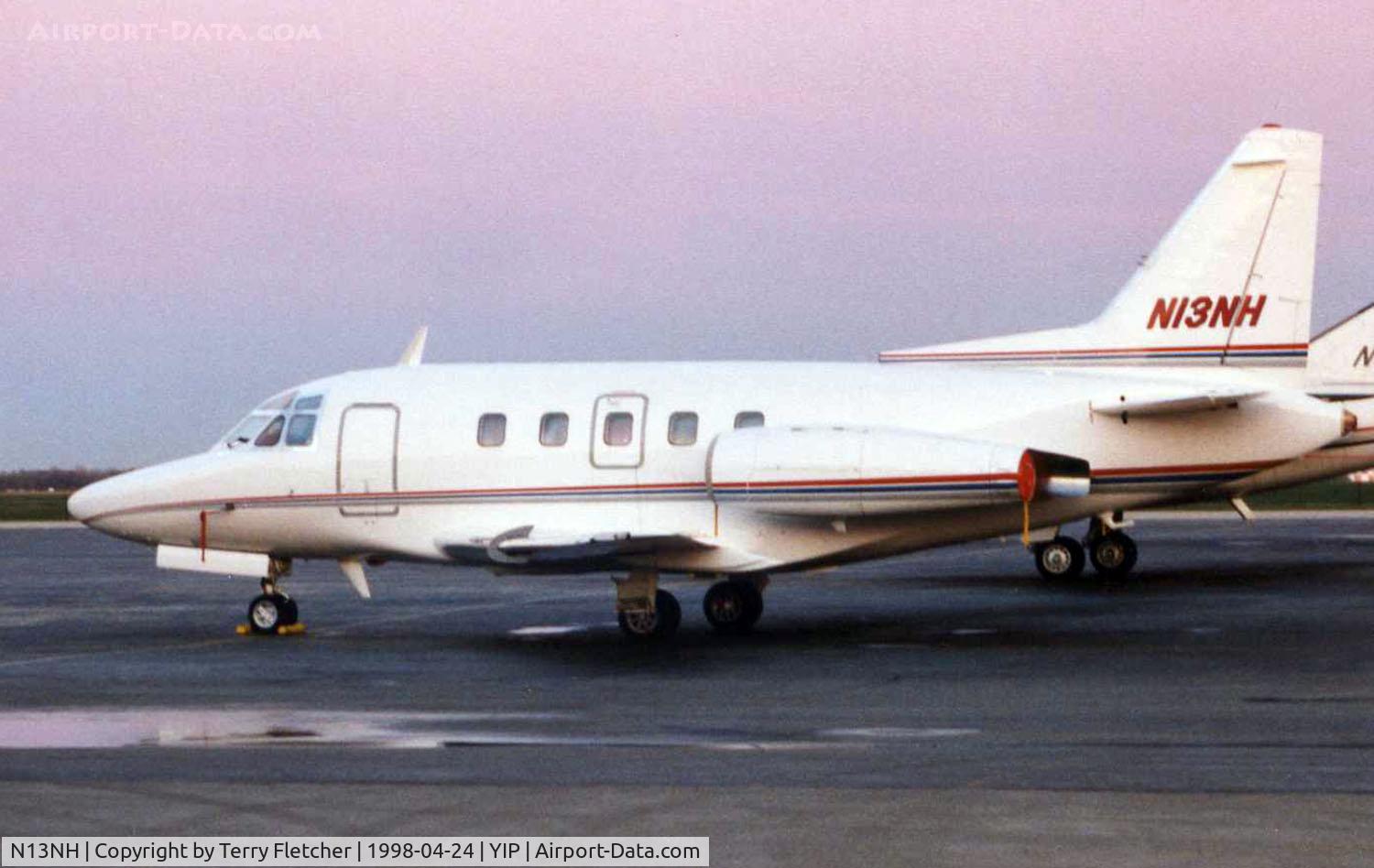 N13NH, Consolidated Vultee/hops L-13A C/N 47-276, These marks were worn by a Sabre 75A when photographed at Detroit Willow Run in 1998