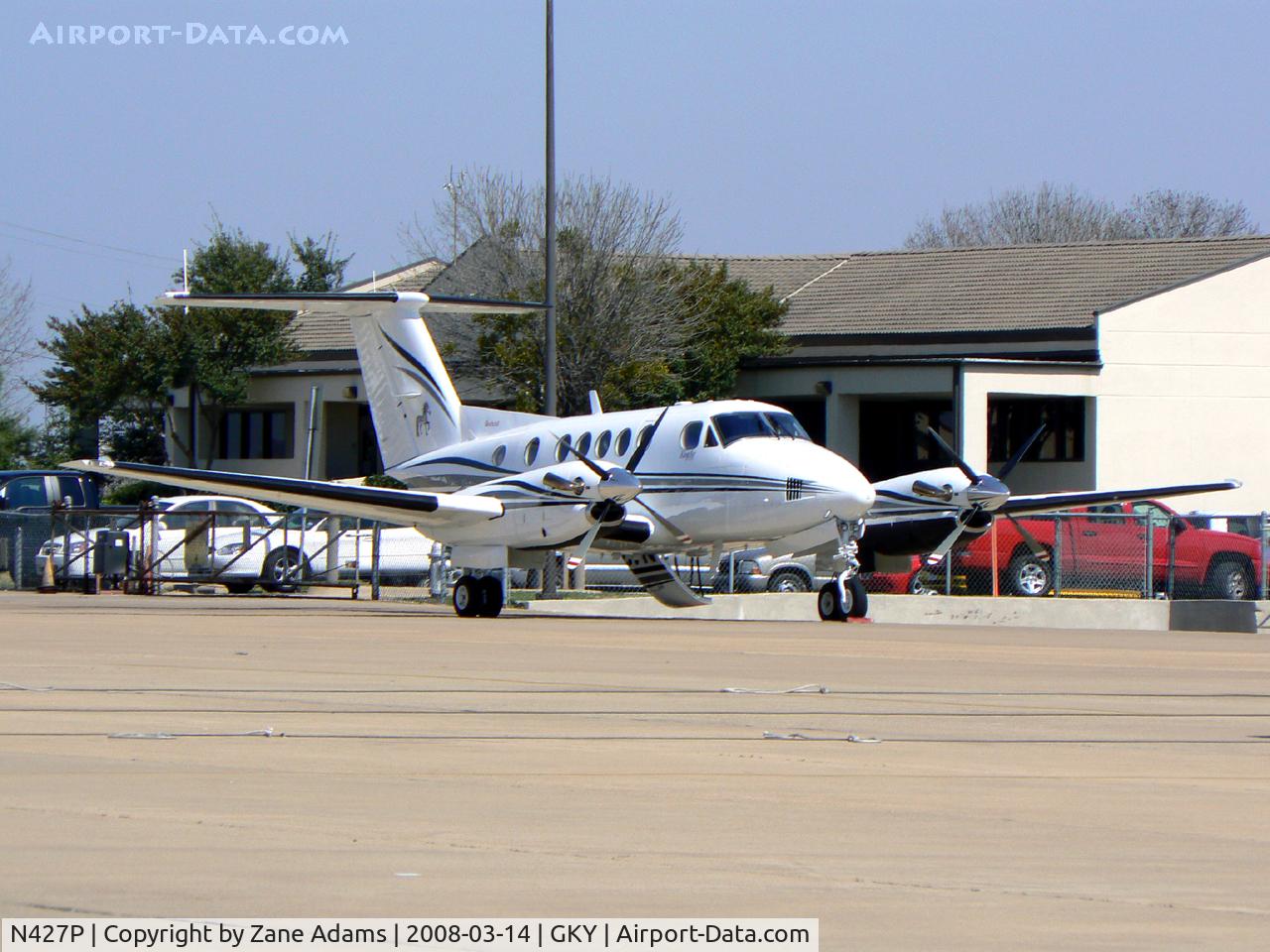 N427P, 1990 Beech B200 King Air C/N BB-1367, At Arlington Municipal