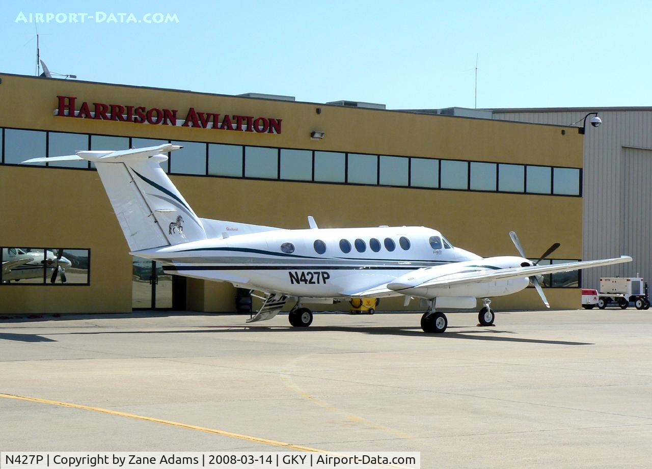 N427P, 1990 Beech B200 King Air C/N BB-1367, At Arlington Municipal