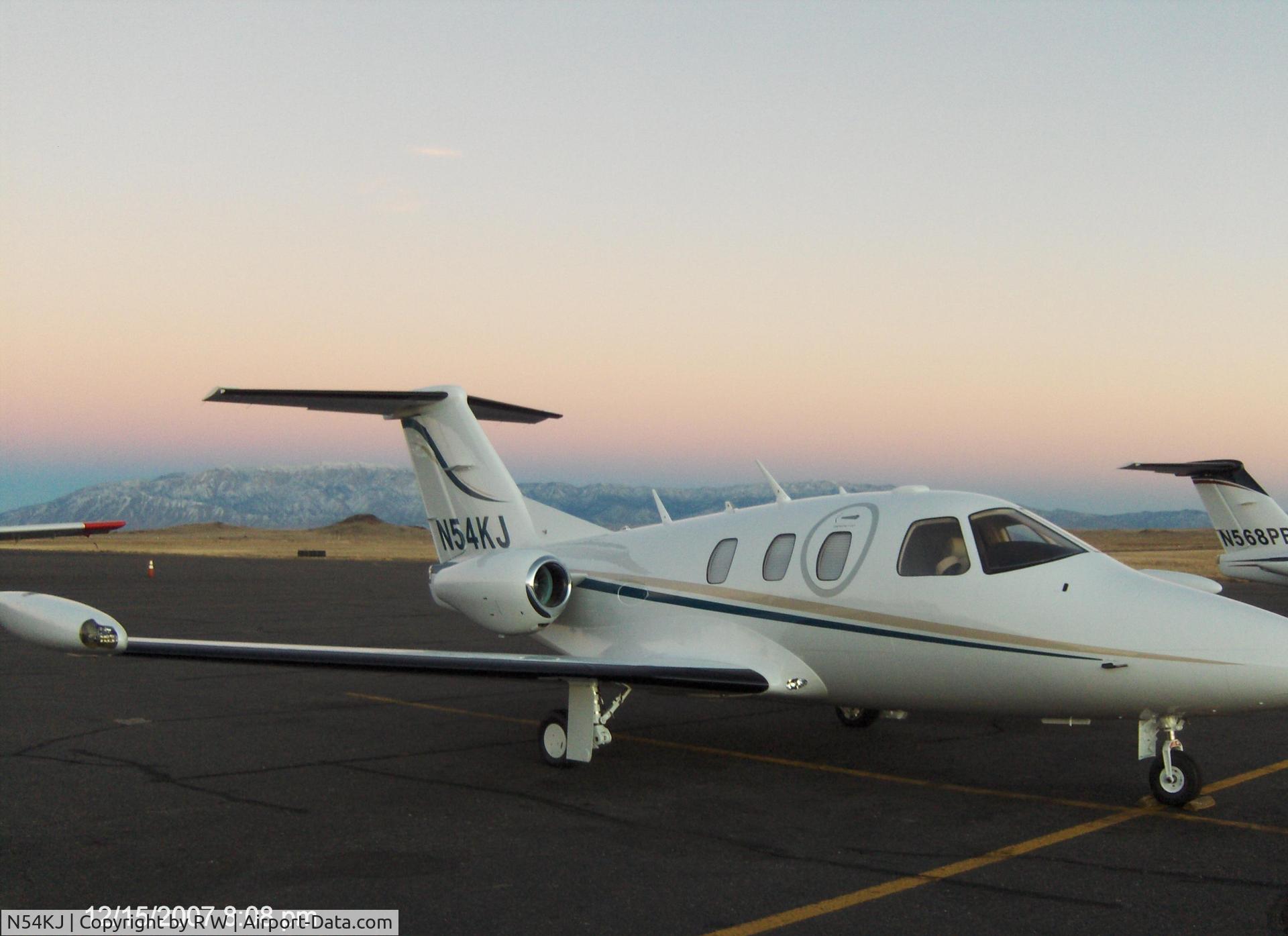 N54KJ, 2007 Eclipse Aviation Corp EA500 C/N 000091, 54KJ