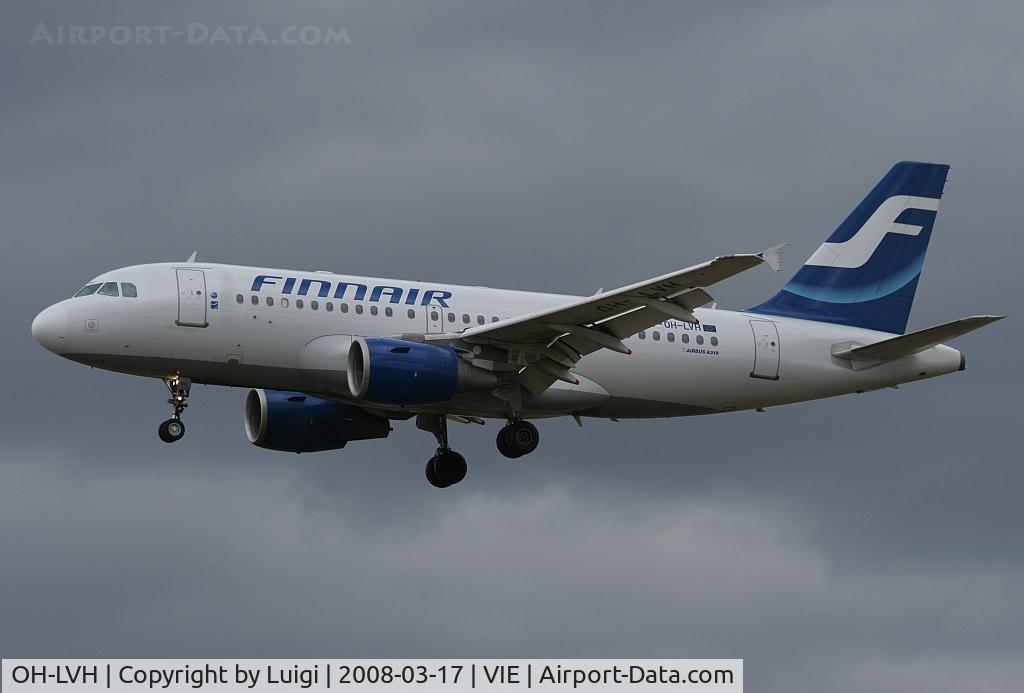 OH-LVH, 2000 Airbus A319-112 C/N 1184, Finnair A310