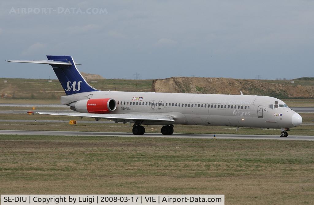 SE-DIU, 1991 McDonnell Douglas MD-87 (DC-9-87) C/N 53011, SAS MD87