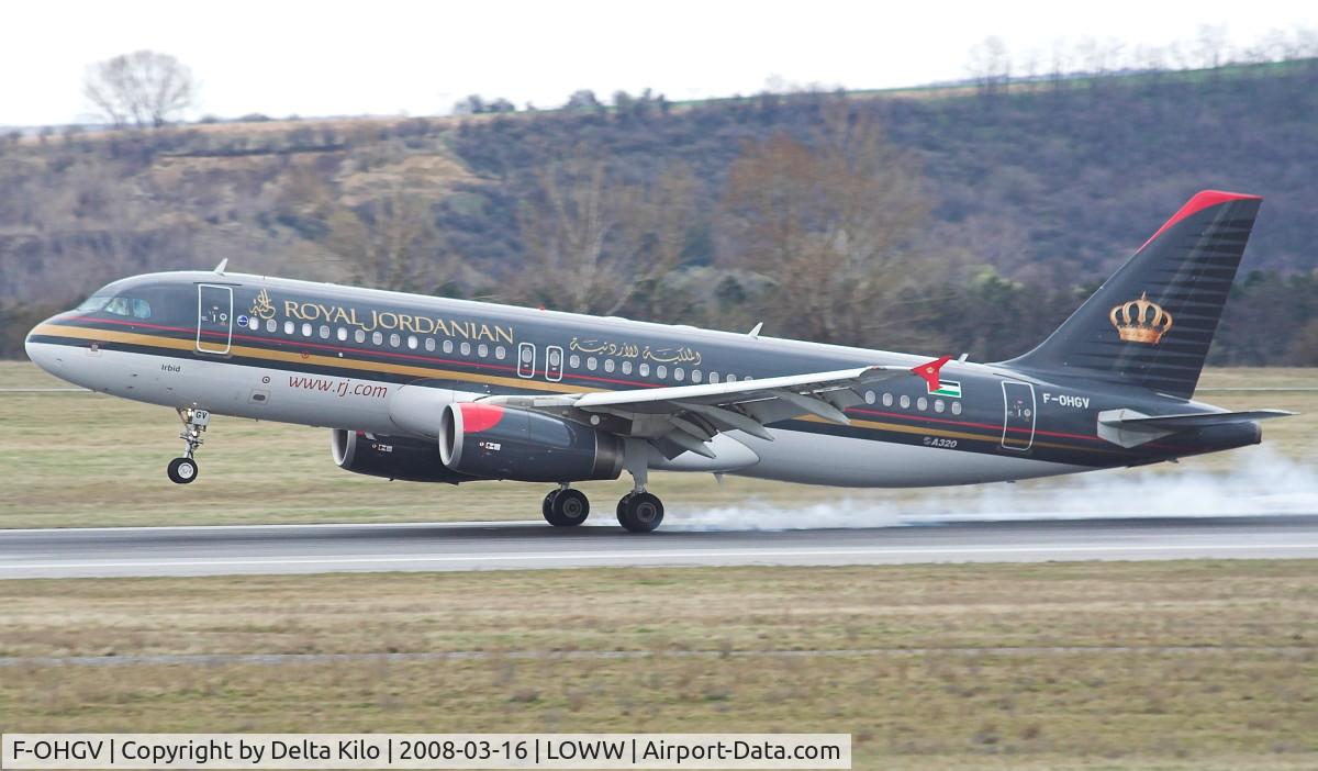 F-OHGV, 2006 Airbus A320-232 C/N 2649, Royal Jordanian A320-232