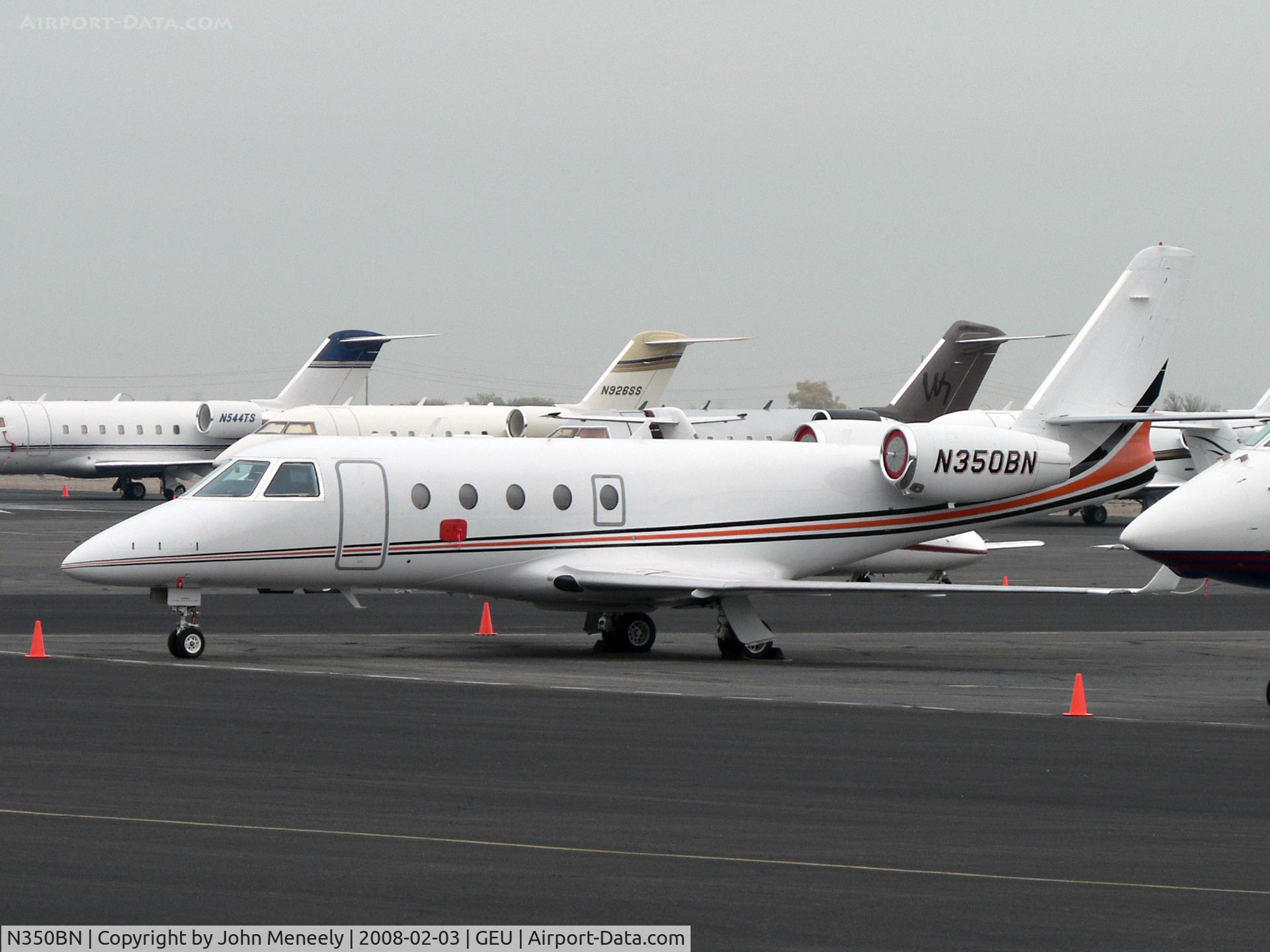 N350BN, 2007 Israel Aircraft Industries Gulfstream G150 C/N 223, Superbowl visitor