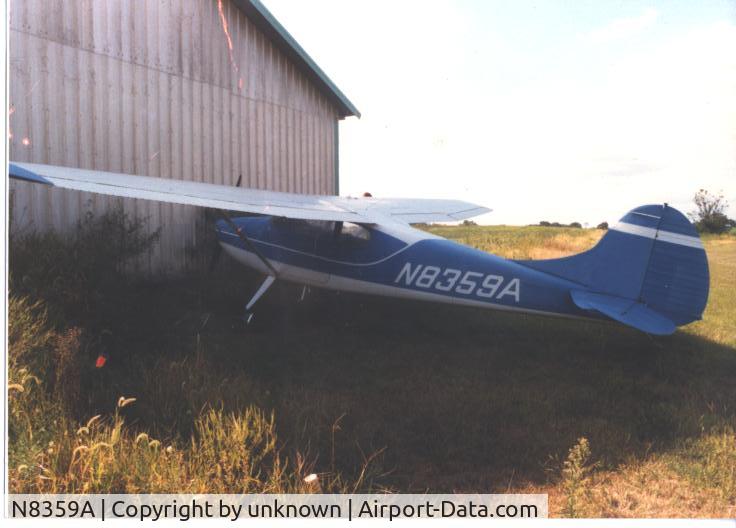 N8359A, 1952 Cessna 170B C/N 25211, N8359A
