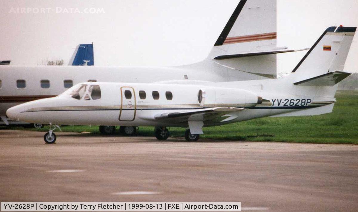 YV-2628P, 1972 Cessna 500 Citation I C/N 500-0052, Venezualian registered Cessna 500 at Ft.Lauderdale Exec in 1999