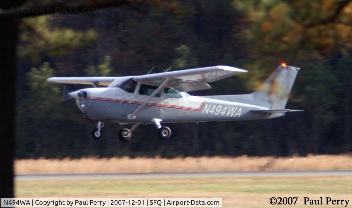 N494WA, 1978 Cessna 172N C/N 17271129, Slipping into Suffolk