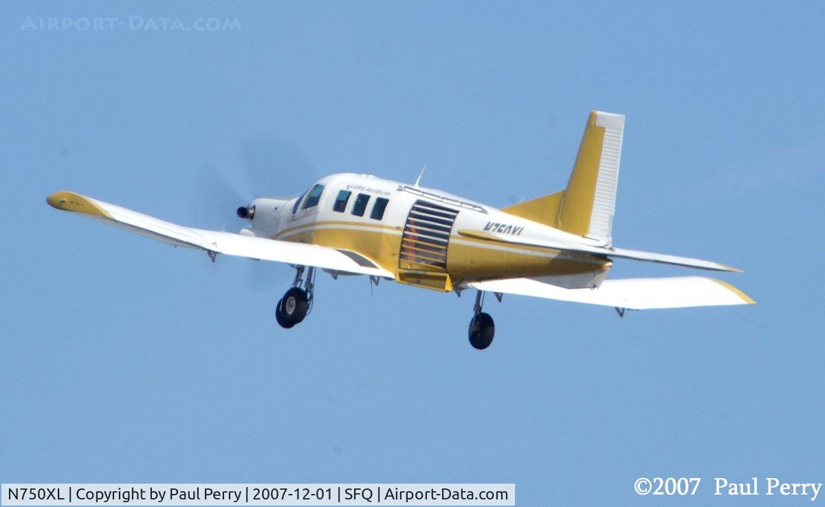 N750XL, 2004 Pacific Aerospace 750XL C/N 109, Up into the CAVU sky