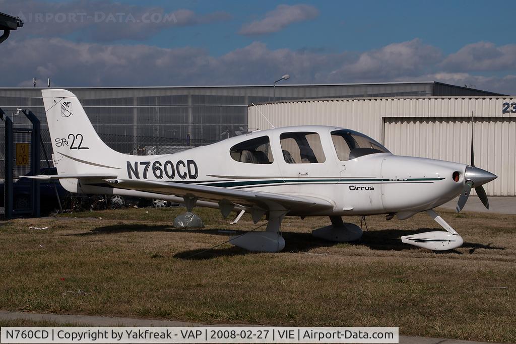 N760CD, 2001 Cirrus SR22 C/N 0084, Cirrus SR22