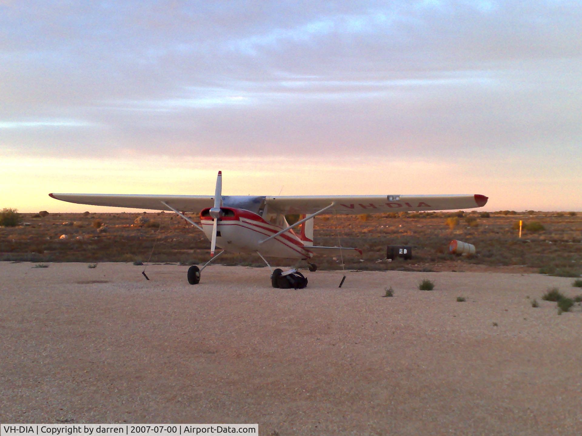 VH-DIA, 1960 Cessna 150A C/N 15059153, on ferry to w.australia
