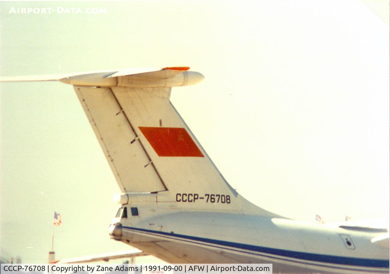 CCCP-76708, 1986 Ilyushin IL-76MD C/N 0063473171, Support for First Mig-29 airshow tour in US