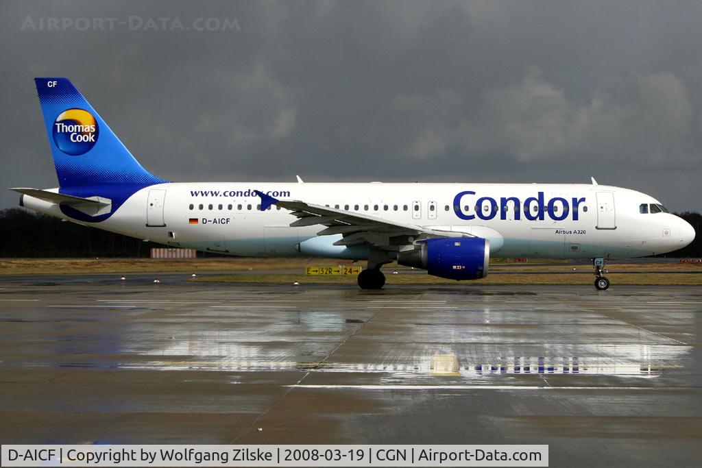 D-AICF, 1998 Airbus A320-212 C/N 0905, visitor