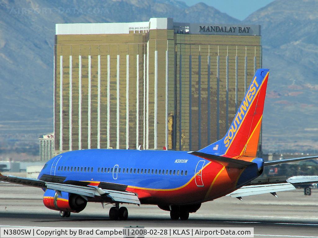 N380SW, 1994 Boeing 737-3H4 C/N 26587, Southwest Airlines / 1994 Boeing 737-3H4