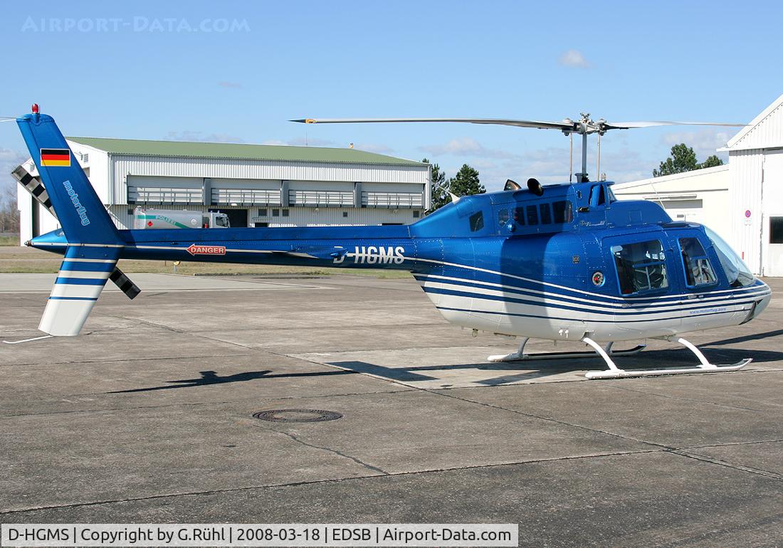 D-HGMS, Bell 206B JetRanger III C/N 4373, Heliteam Süd Bell 206B Jet Ranger III