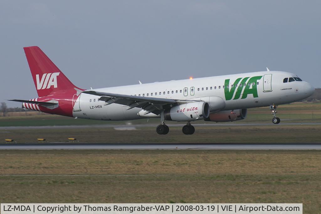 LZ-MDA, 2006 Airbus A320-232 C/N 2732, VIA - Air VIA Bulgarian Airways Airbus A320