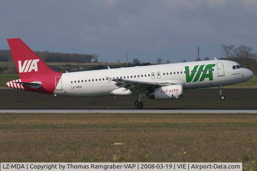 LZ-MDA, 2006 Airbus A320-232 C/N 2732, VIA - Air VIA Bulgarian Airways Airbus A320