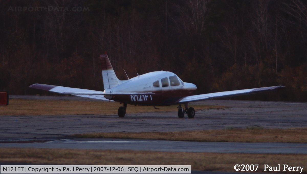 N121FT, 1982 Piper PA-28-161 C/N 28-8216191, Holding and runup, not long now