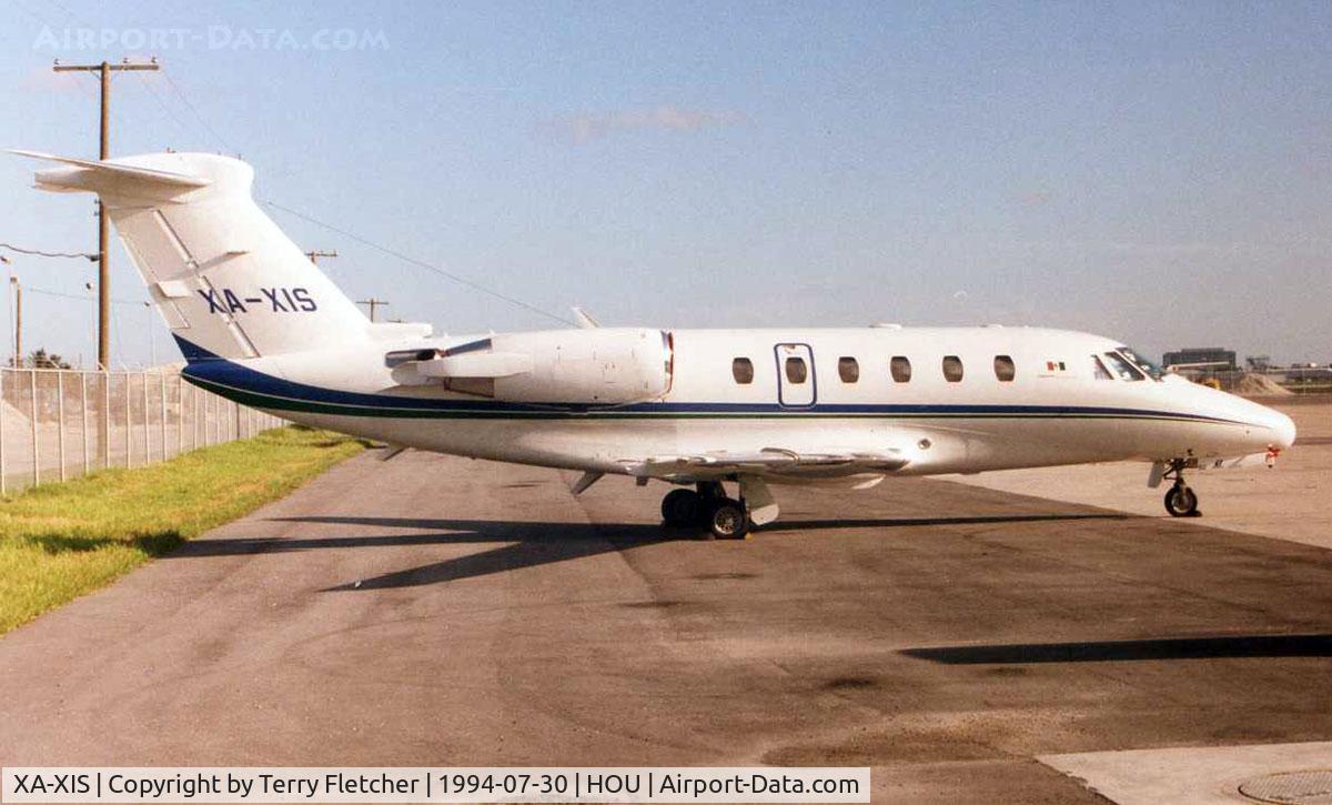 XA-XIS, 1993 Cessna Citation 650 VII C/N 650-7032, Brazilian Registered Citation 650 at Houston Hobby in 1994