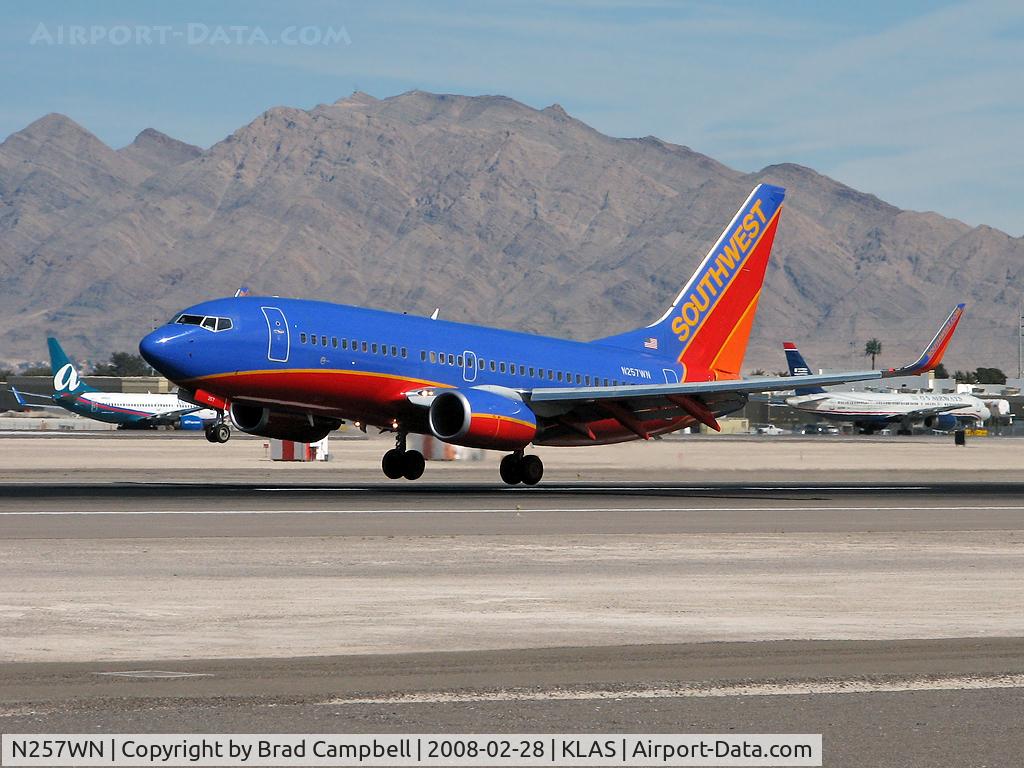 N257WN, 2006 Boeing 737-7H4 C/N 32515, Southwest Airlines / 2006 Boeing 737-7H4