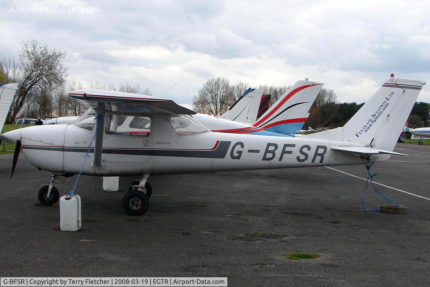 G-BFSR, 1969 Reims F150J C/N 0504, Part of the busy GA scene at Elstree Airfield in the northern suburbs of London