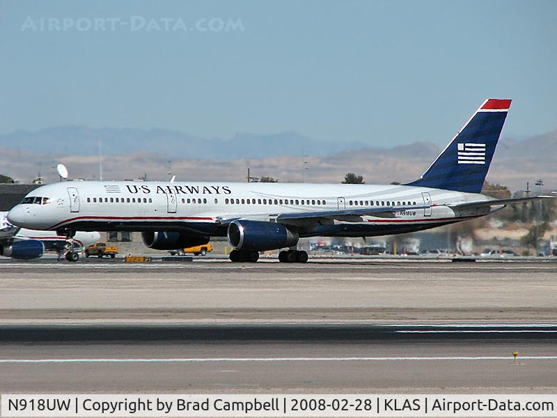 N918UW, 1982 Boeing 757-225 C/N 22196, US Airways / 1982 Boeing 757-225