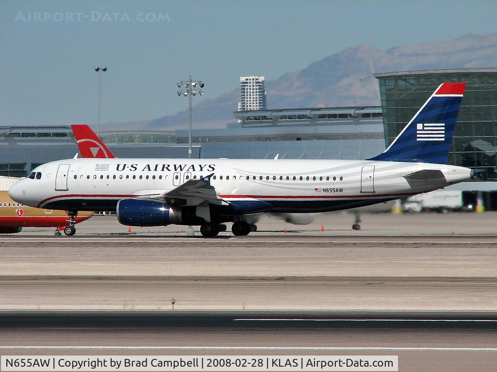 N655AW, 1999 Airbus A320-232 C/N 1075, US Airways / 1999 Airbus A320-232
