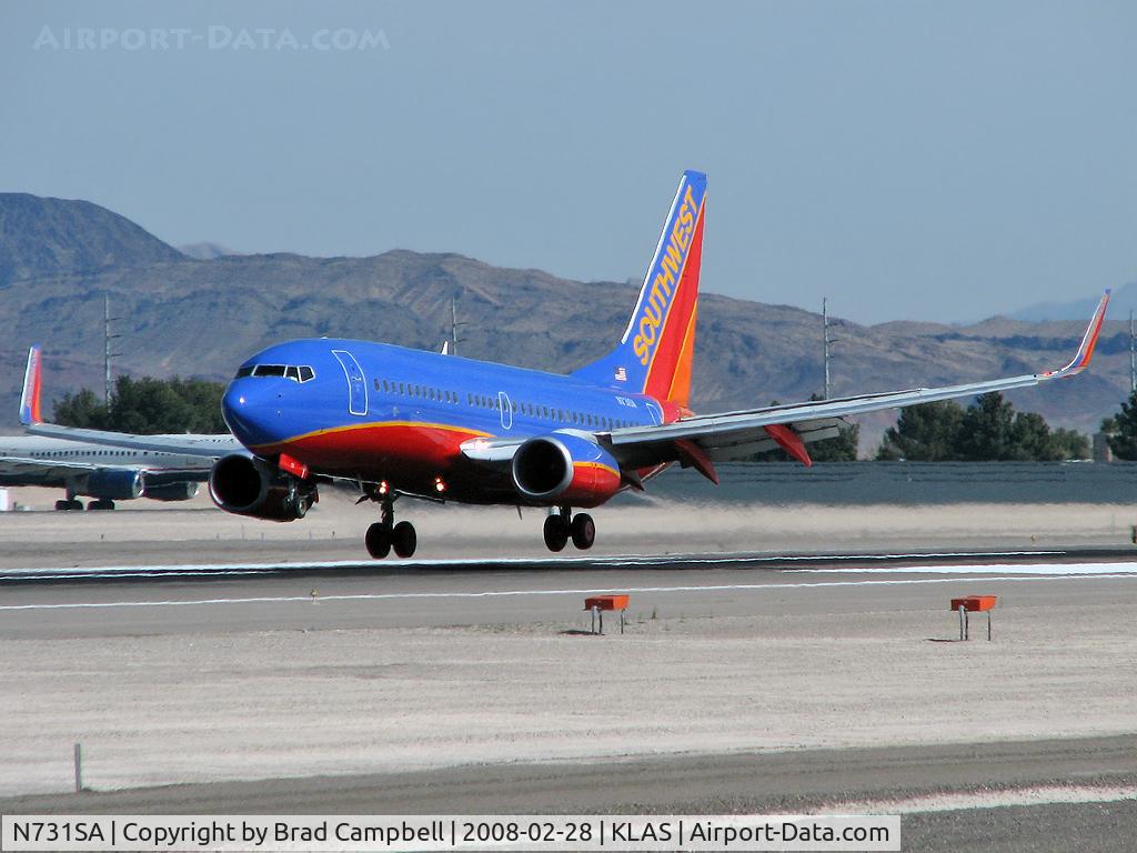 N731SA, 1999 Boeing 737-7H4 C/N 27863, Southwest Airlines / 1999 Boeing 737-7H4