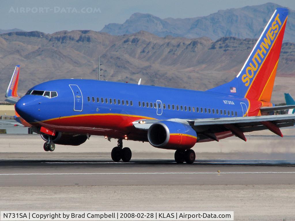 N731SA, 1999 Boeing 737-7H4 C/N 27863, Southwest Airlines / 1999 Boeing 737-7H4