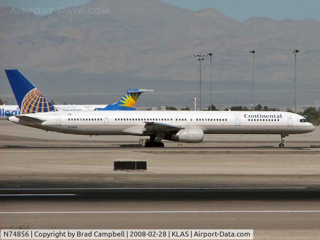 N74856, 2004 Boeing 757-324 C/N 32815, Continental Airlines / 2004 Boeing 757-324