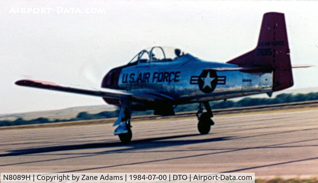 N8089H, 1951 North American T-28A Trojan C/N 174-548, T-28 at Denton? TX