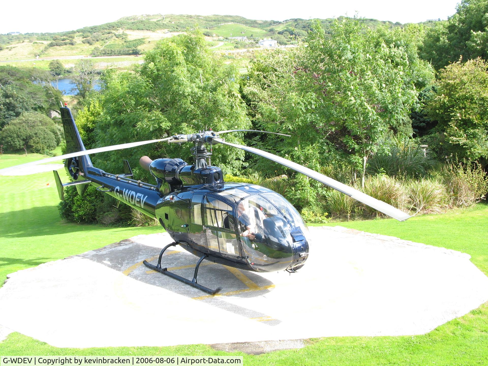G-WDEV, 1973 Westland SA-341G Gazelle C/N WA1098, 1973 Westland Helicopters Ltd SA341G