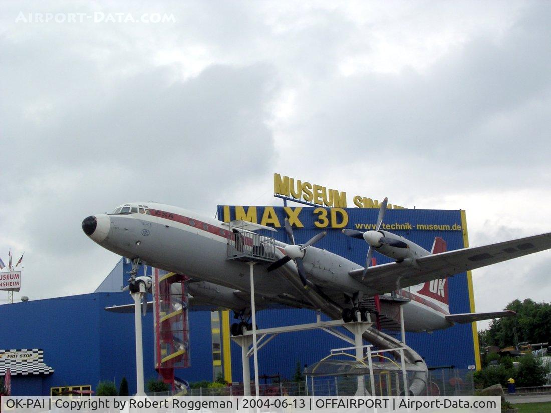 OK-PAI, 1967 Ilyushin IL-18V C/N 187009903, CSA.Preserved Technik Museum Sinsheim.Germany.