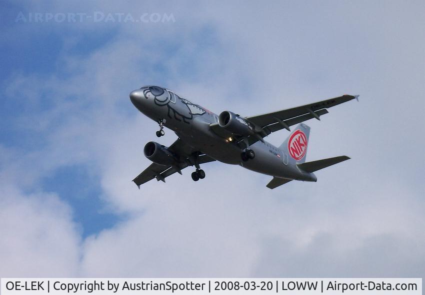 OE-LEK, 2007 Airbus A319-112 C/N 3019, A 319-112  Fly Niki