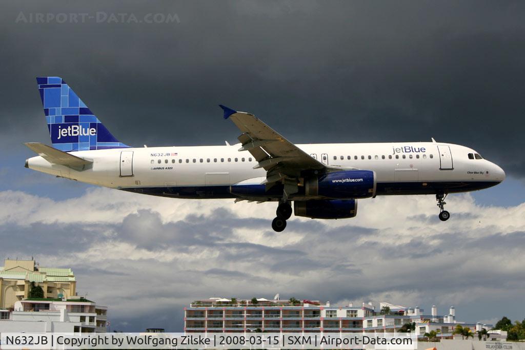 N632JB, 2006 Airbus A320-232 C/N 2647, visitor