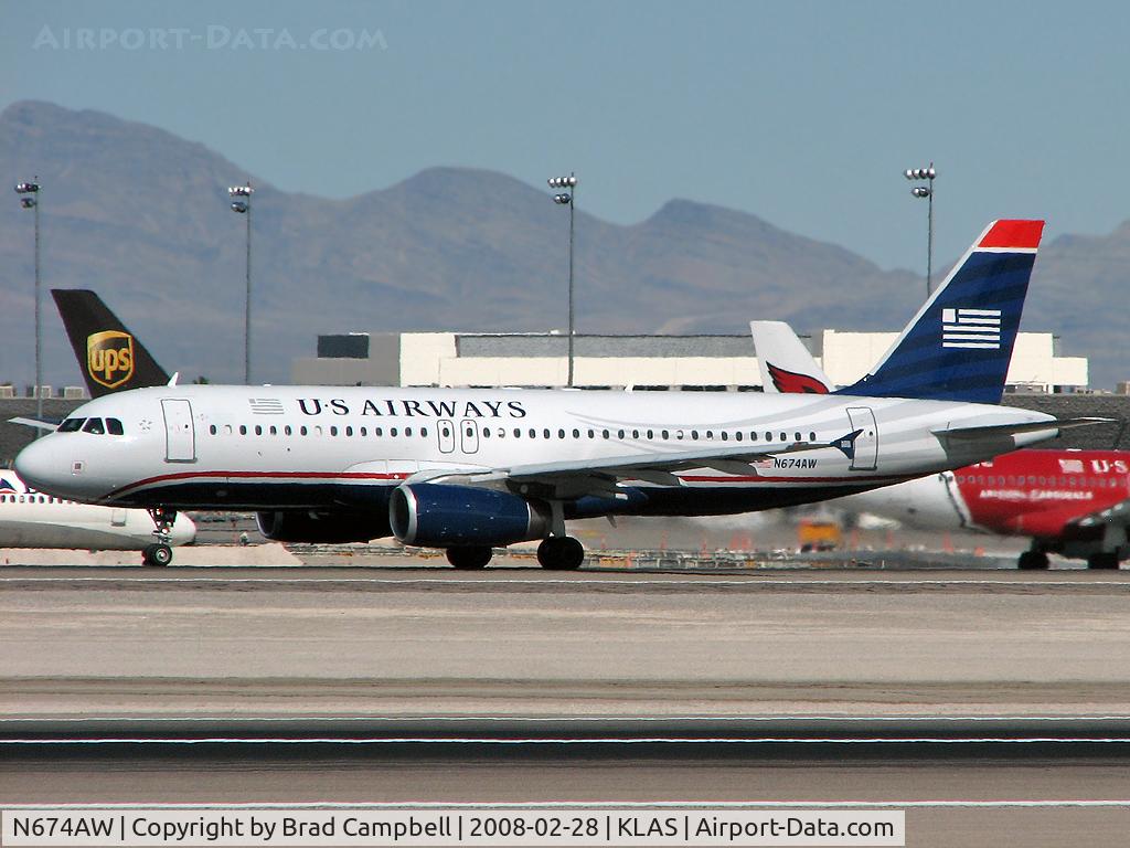 N674AW, 2005 Airbus A320-232 C/N 2359, US Airways / 2005 Airbus A320-232