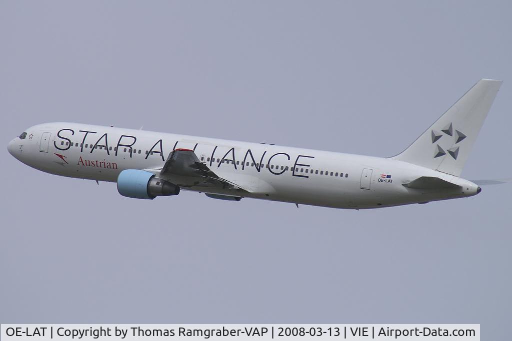 OE-LAT, 1991 Boeing 767-31A C/N 25273, Austrian Airlines Boeing 767-300