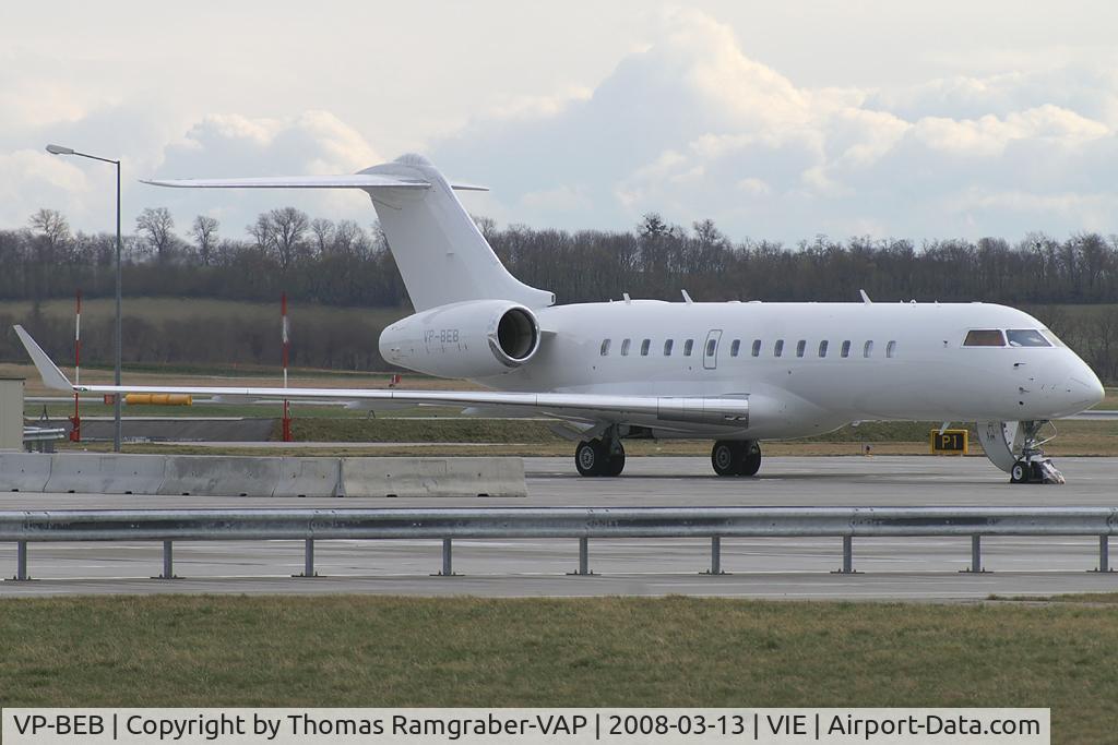 VP-BEB, 2002 Bombardier BD-700-1A10 Global Express C/N 9115, Bombardier Globalexpress