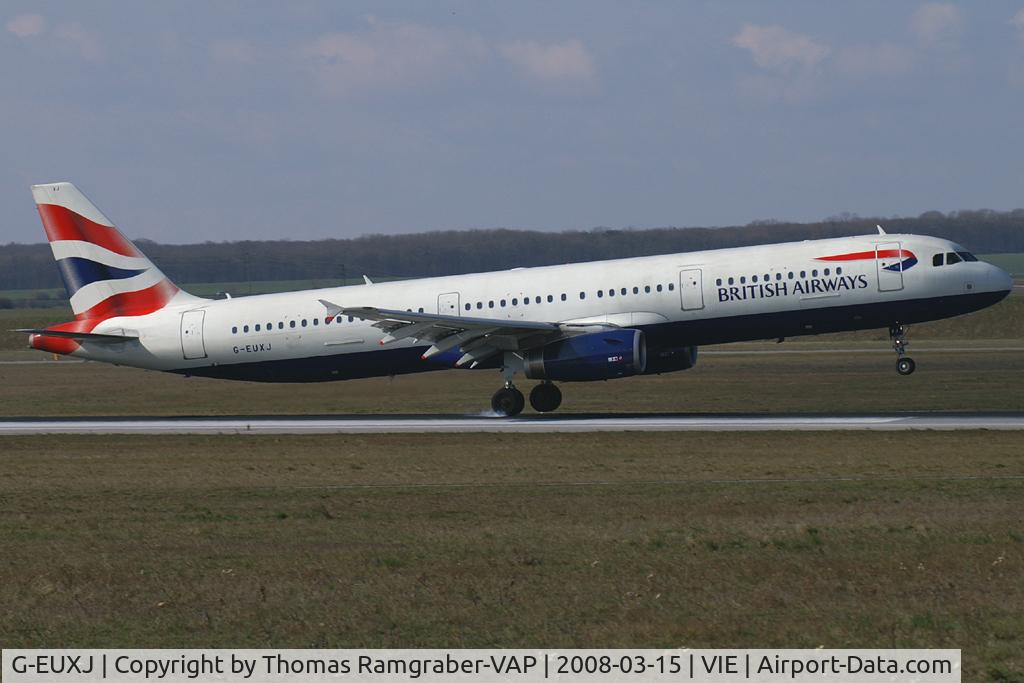 G-EUXJ, 2007 Airbus A321-231 C/N 3081, British Airways Airbus A321
