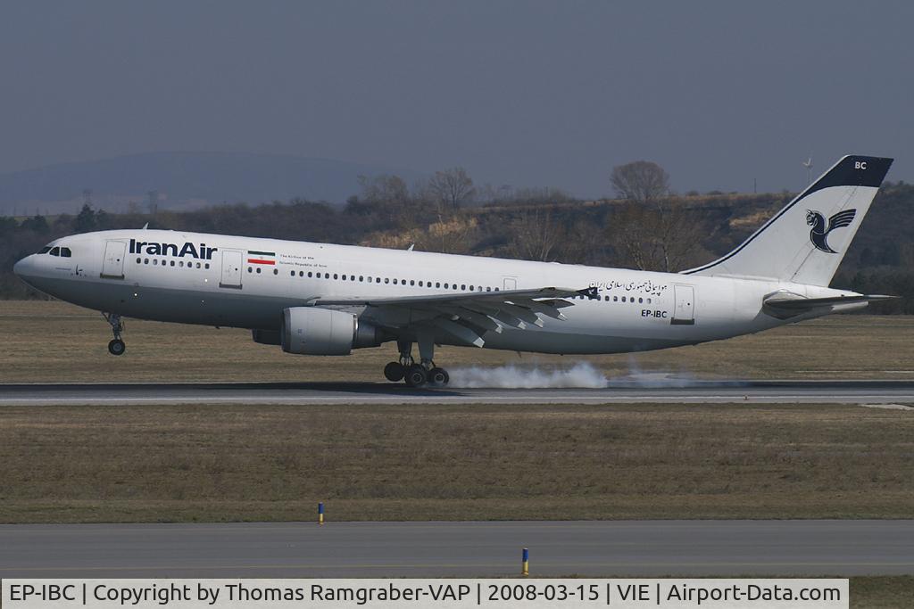 EP-IBC, 1992 Airbus A300B4-605R C/N 632, Iran Air Airbus A300