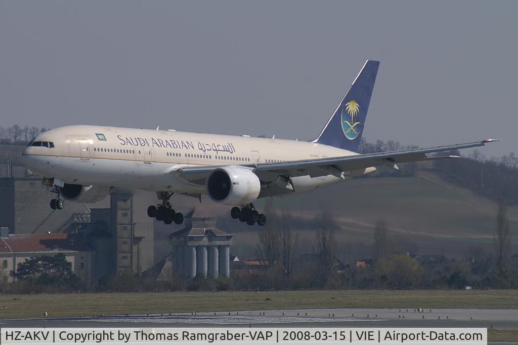 HZ-AKV, Boeing 777-268/ER C/N 28365, Saudia - Saudi Arabian Airlines Boeing 777-200