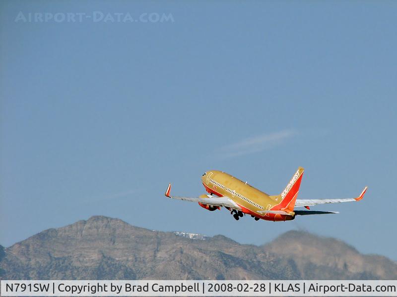 N791SW, 2000 Boeing 737-7H4 C/N 27886, Southwest Airlines / 2000 Boeing 737-7H4