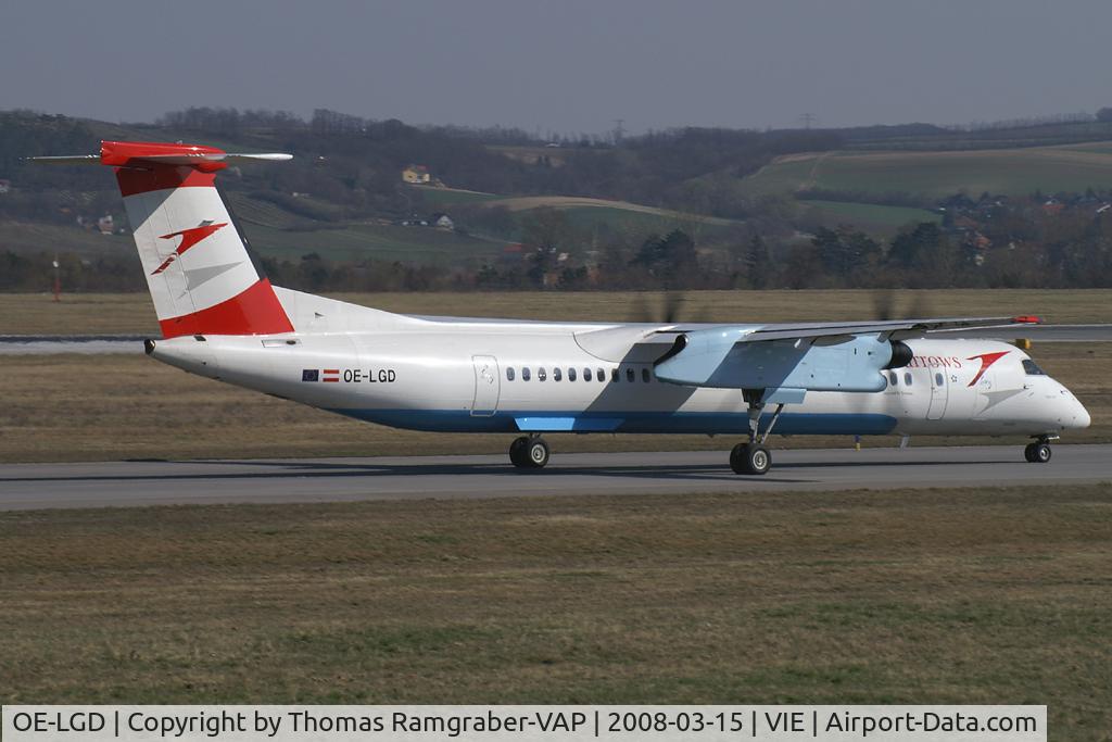 OE-LGD, 2000 De Havilland Canada DHC-8-402Q Dash 8 C/N 4027, Austrian Arrows DeHavilland Canada Dash 8-400