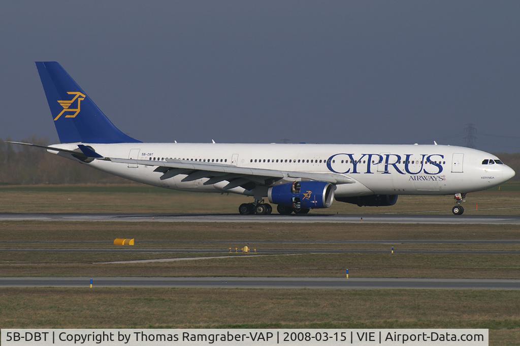5B-DBT, 2003 Airbus A330-243 C/N 526, Cyprus Airways Airbus A330-200